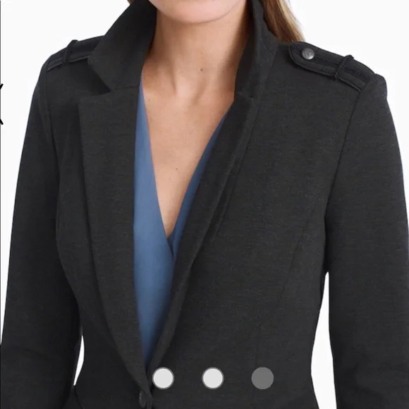 ⭐️HP⭐️ New WHBM Long Ponte Jacket - Picture 3 of 3